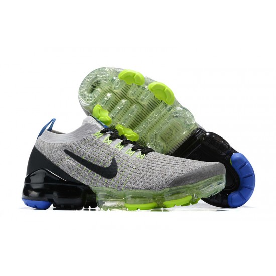 Nike Air VaporMax Flyknit 3 Unisex Šedá Modrá Běžecké Boty AJ6900-112