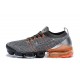 Nike Air VaporMax Flyknit 3 Unisex Šedá Oranžová Běžecké Boty AJ6900-024