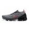 Nike Air VaporMax Flyknit 3 Unisex Šedá Červená Běžecké Boty AJ6900-012