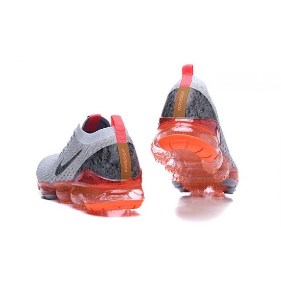 Nike Air VaporMax Flyknit 3 Unisex Šedá Červená Běžecké Boty AJ6900-600