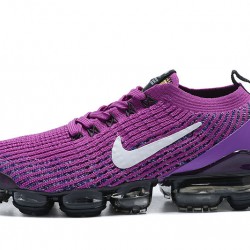 Nike Air VaporMax Flyknit 3 Unisex Fialová Černá Běžecké Boty AJ6900-502