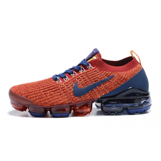 Nike Air VaporMax Flyknit 3 Unisex Červená Modrá Běžecké Boty AJ6900-600