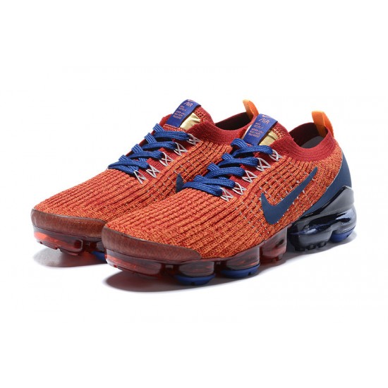 Nike Air VaporMax Flyknit 3 Unisex Červená Modrá Běžecké Boty AJ6900-600