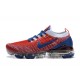 Nike Air VaporMax Flyknit 3 Unisex Červená Modrá Běžecké Boty CW5585-100