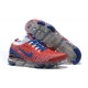 Nike Air VaporMax Flyknit 3 Unisex Červená Modrá Běžecké Boty CW5585-100