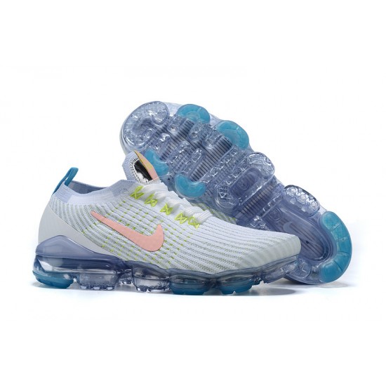 Nike Air VaporMax Flyknit 3 Unisex Bílá Modrá Běžecké Boty AJ6900-003