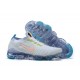 Nike Air VaporMax Flyknit 3 Unisex Bílá Modrá Běžecké Boty AJ6900-003