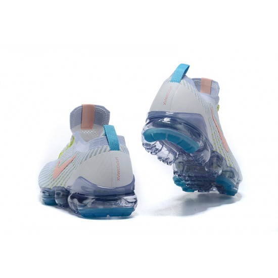 Nike Air VaporMax Flyknit 3 Unisex Bílá Modrá Běžecké Boty AJ6900-003