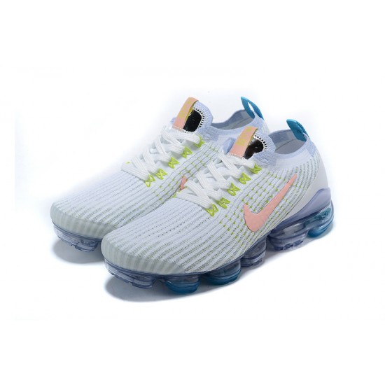 Nike Air VaporMax Flyknit 3 Unisex Bílá Modrá Běžecké Boty AJ6900-003