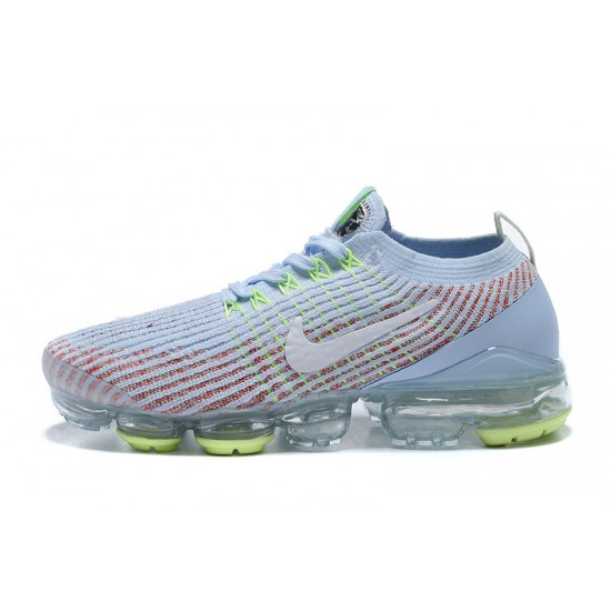 Nike Air VaporMax Flyknit 3 Unisex Bílá Modrá Běžecké Boty AJ6910-200