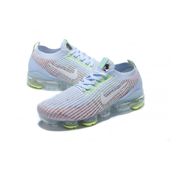 Nike Air VaporMax Flyknit 3 Unisex Bílá Modrá Běžecké Boty AJ6910-200