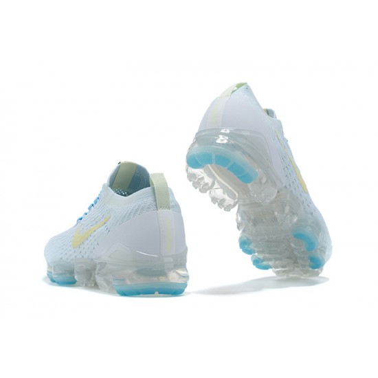 Nike Air VaporMax Flyknit 3 Unisex Bílá Modrá Běžecké Boty AJ6910-500