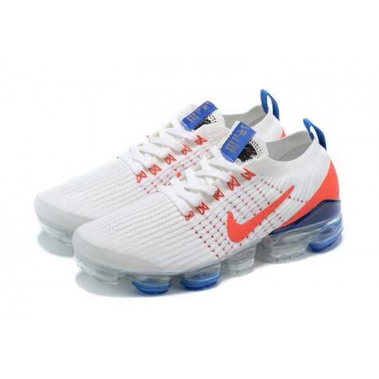 Nike Air VaporMax Flyknit 3 Unisex Bílá Modrá Běžecké Boty CZ7994-100