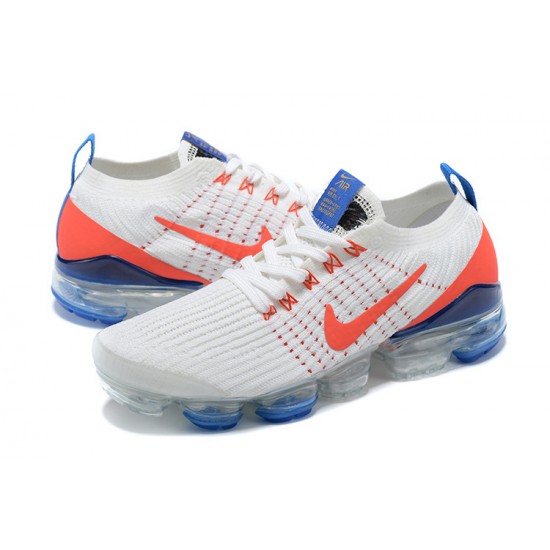 Nike Air VaporMax Flyknit 3 Unisex Bílá Modrá Běžecké Boty CZ7994-100