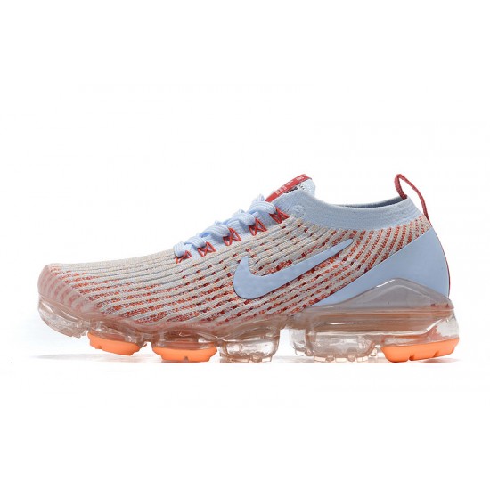 Nike Air VaporMax Flyknit 3 Unisex Bílá Oranžová Běžecké Boty AJ6910-400