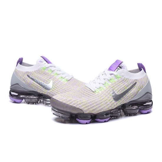 Nike Air VaporMax Flyknit 3 Unisex Bílá Fialová Běžecké Boty AJ6900-102