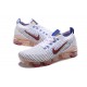 Nike Air VaporMax Flyknit 3 Unisex Bílá Červená Běžecké Boty AJ6910-501