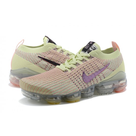 Nike Air VaporMax Flyknit 3 Unisex Žlutá Černá Běžecké Boty AJ6910-700