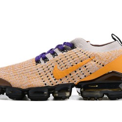 Nike Air VaporMax Flyknit 3 Unisex Žlutá Fialová Běžecké Boty AJ6900-222