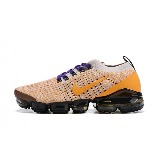 Nike Air VaporMax Flyknit 3 Unisex Žlutá Fialová Běžecké Boty AJ6900-222