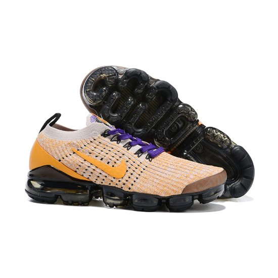 Nike Air VaporMax Flyknit 3 Unisex Žlutá Fialová Běžecké Boty AJ6900-222