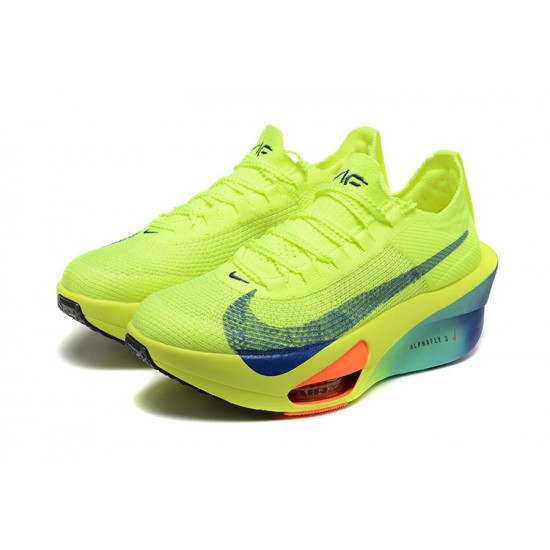 Nike Air Zoom Alphafly NEXT 3 Neongreen Běžecké Boty Dámské/Pánské