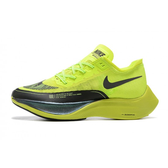 Nike ZoomX VaporFly NEXT% Chartreuse Černá Běžecké Boty Pánské