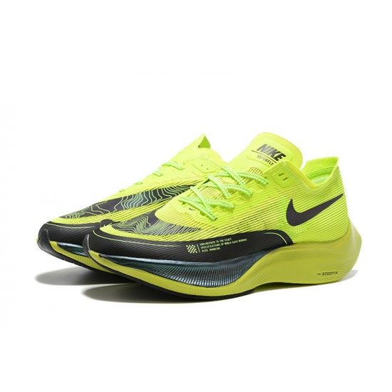 Nike ZoomX VaporFly NEXT% Chartreuse Černá Běžecké Boty Pánské