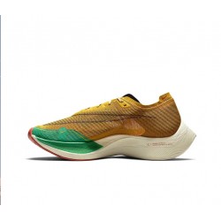 Nike ZoomX VaporFly NEXT% Žlutá Zelená Běžecké Boty Pánské