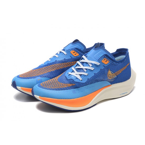 Nike ZoomX VaporFly NEXT% Modrá Oranžová Běžecké Boty Dámské/Pánské