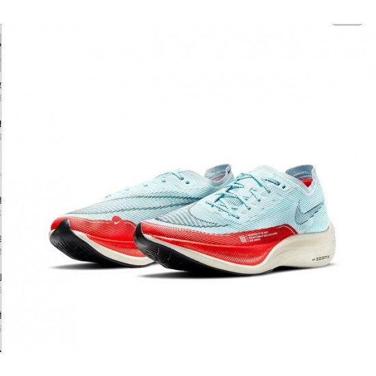 Nike ZoomX VaporFly NEXT% Modrá Červená Běžecké Boty Dámské/Pánské