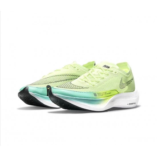 Nike ZoomX VaporFly NEXT% Zelená and Modrá Běžecké Boty Dámské/Pánské