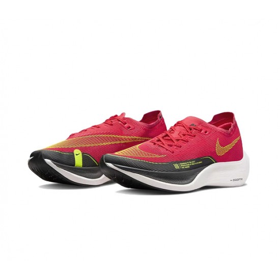 Nike ZoomX VaporFly NEXT% Červená Černá Běžecké Boty Dámské/Pánské