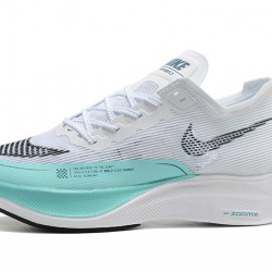 Nike ZoomX VaporFly NEXT% Bílá Modrá Běžecké Boty Dámské/Pánské