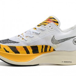 Nike ZoomX VaporFly NEXT% Bílá Oranžová Běžecké Boty Dámské/Pánské