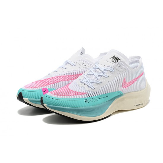 Nike ZoomX VaporFly NEXT% Bílá Růžová Běžecké Boty Dámské/Pánské