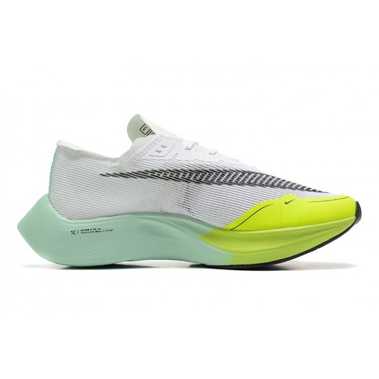 Nike ZoomX VaporFly NEXT% Bílá Žlutá Běžecké Boty Dámské/Pánské