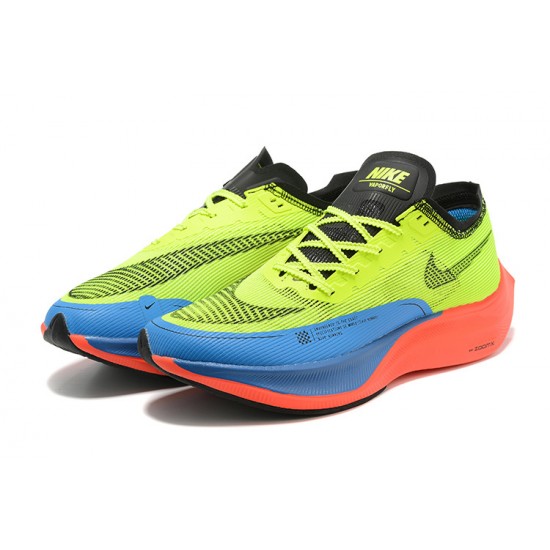 Nike ZoomX VaporFly NEXT% Žlutá Modrá Běžecké Boty Dámské/Pánské