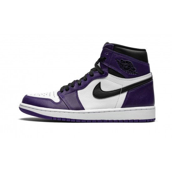 Nike Air Jordan 1 High Pánské Court Purple 2.0 555088-500 Obuv