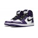 Nike Air Jordan 1 High Pánské Court Purple 2.0 555088-500 Obuv