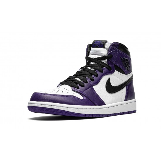 Nike Air Jordan 1 High Pánské Court Purple 2.0 555088-500 Obuv