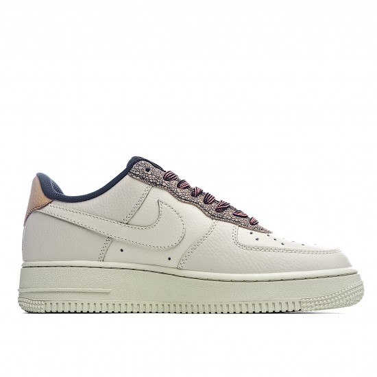 Nike Air Force 1 07 Fossil běžné boty CK4363 200 AF1 Pánské a dámské Béžový Hnědý