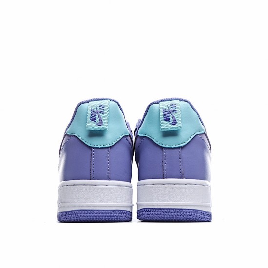 Nike Air Force 1 Premium Violet CV3039 106 AF1 Pánské a dámské Modrý Nachový