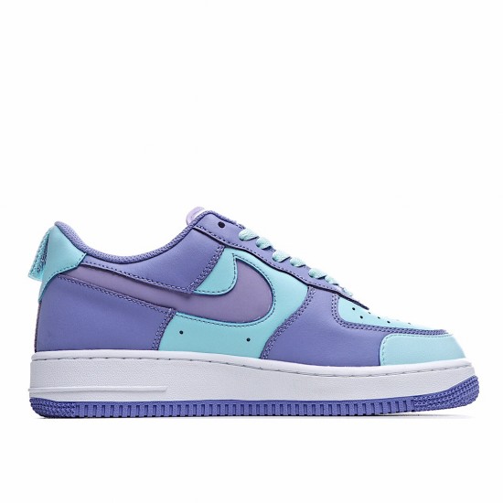 Nike Air Force 1 Premium Violet CV3039 106 AF1 Pánské a dámské Modrý Nachový