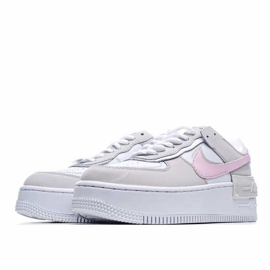 Nike dámské Air Force 1 Shadow běžné boty CI0919 706 AF1 dámskés Šedá Bílý Růžový