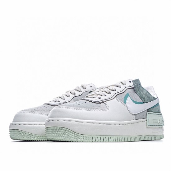 Nike dámské Air Force 1 Shadow Spruce Aura White CW2655 001 AF1 dámskés Šedá