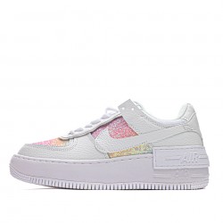 Nike Air Force 1 Shadow "Bílý/Multi" dámské běžné boty AF1 CI0919 110