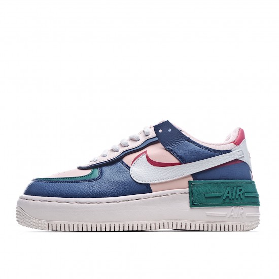 Nike dámské Air Force 1 Shadow Mystic Navy C10919 400 AF1 dámskés Růžový běžné boty