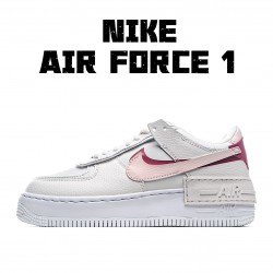 Nike dámské Air Force 1 Shadow "Phantom" CI0919 003 AF1 dámskés Bílý Růžový Červené běžné boty