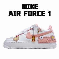 Nike dámské Air Force 1 Shadow "Tropical Twist" CJ1641 101 AF1 dámskés Růžový Wihte